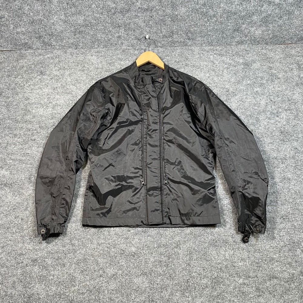 Honda Official Licensed Product Black Windbreaker Jacket Womens Medium Utility